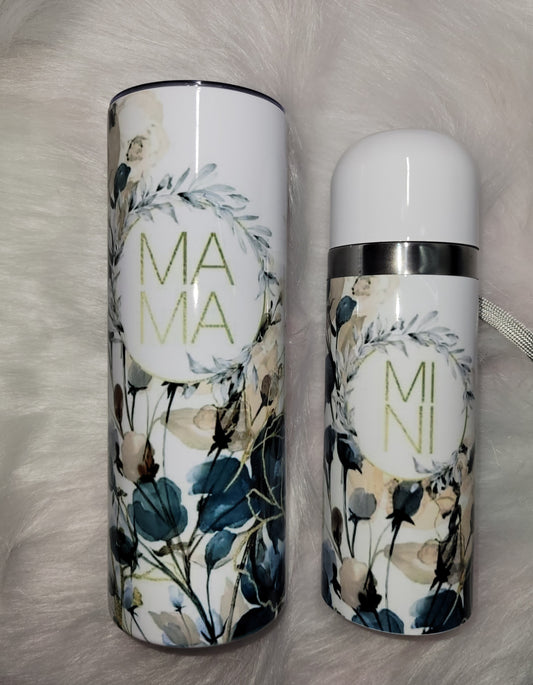 Mama & Mini Tumbler Set (Floral)