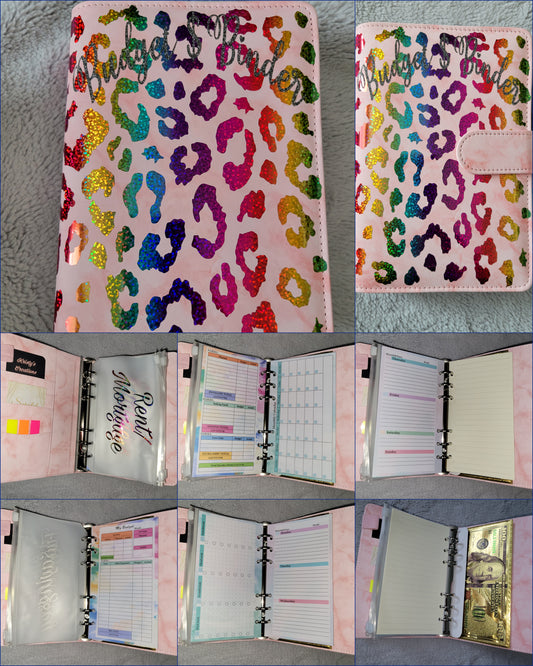 Budget Binder (Pink Rainbow)