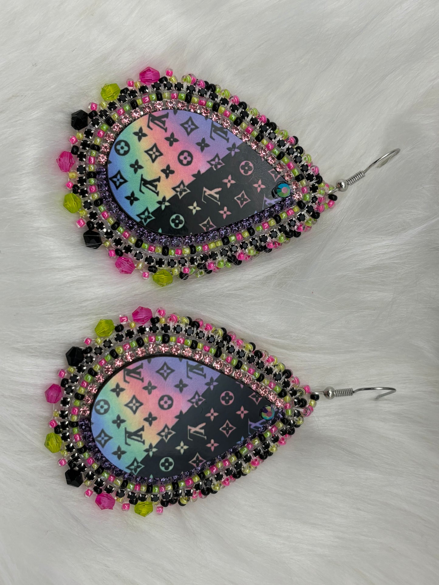 L Beaded Earrings